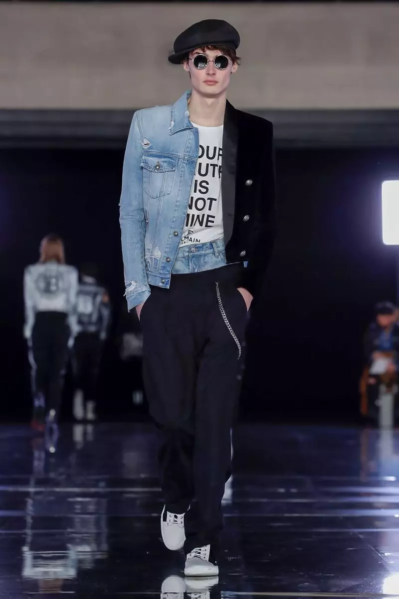 Balmain Homme Menswear Hoetla Mariha a 2019 Paris37