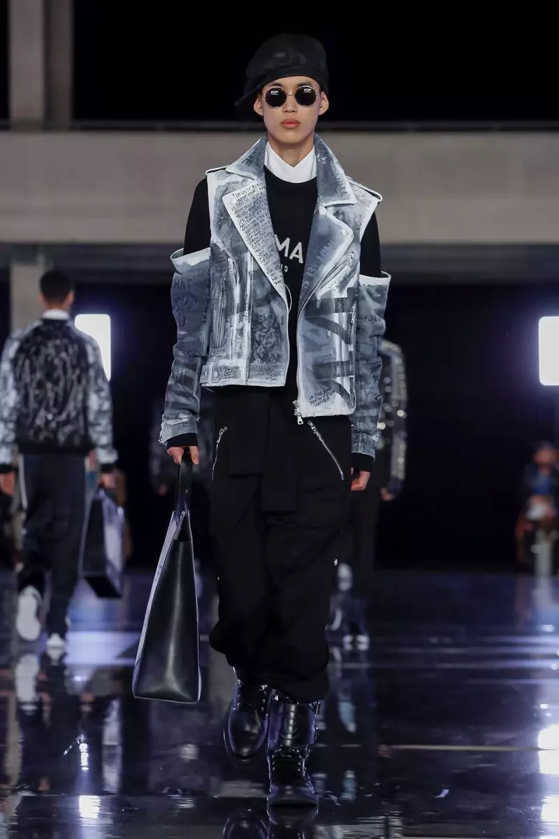 Balmain Homme Menswear Hoetla Mariha a 2019 Paris42