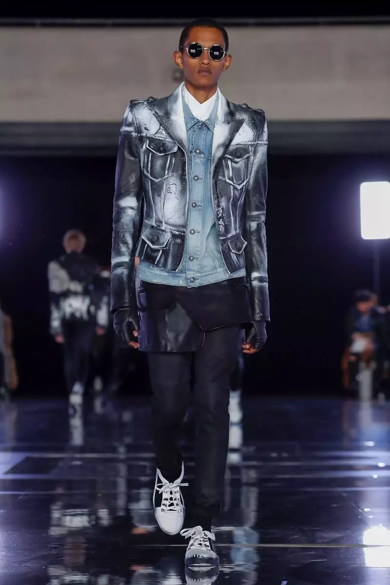 Balmain Homme ئەرلەر كىيىملىرى كۈزلۈك قىش 2019 پارىژ 43