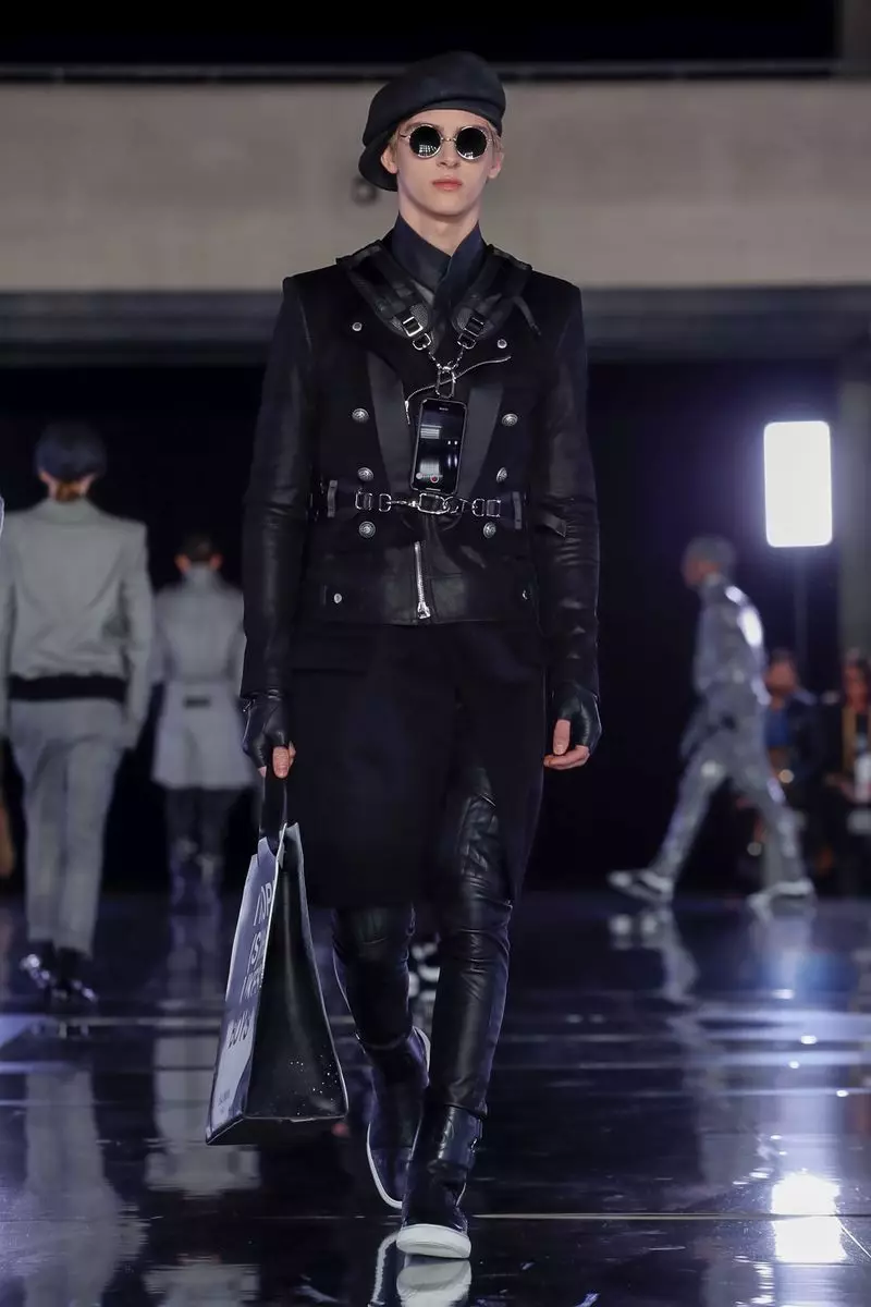 Veshje për meshkuj Balmain Homme Vjeshtë Dimër 2019 Paris46