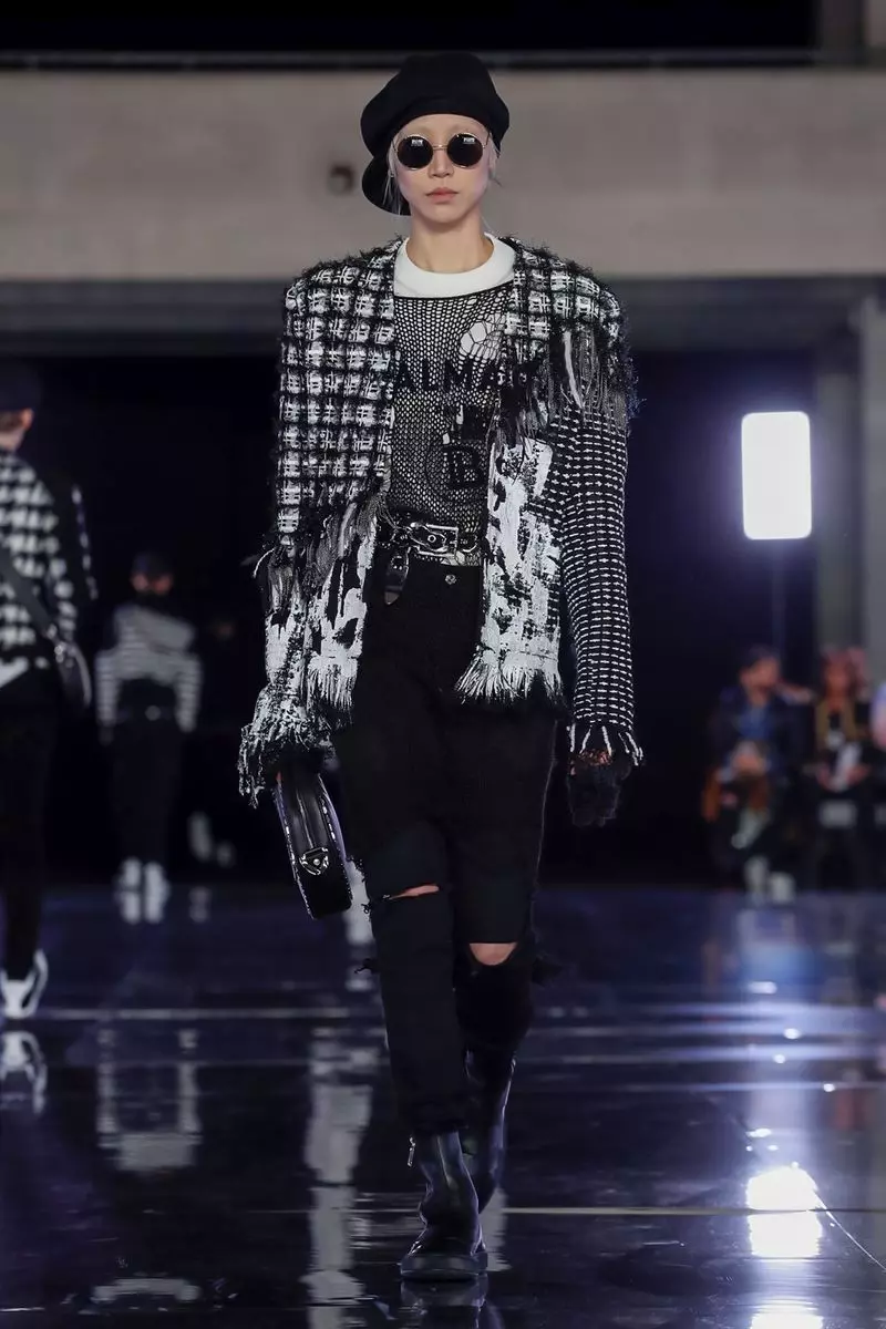 Balmain Homme Herreklær Høst Vinter 2019 Paris7