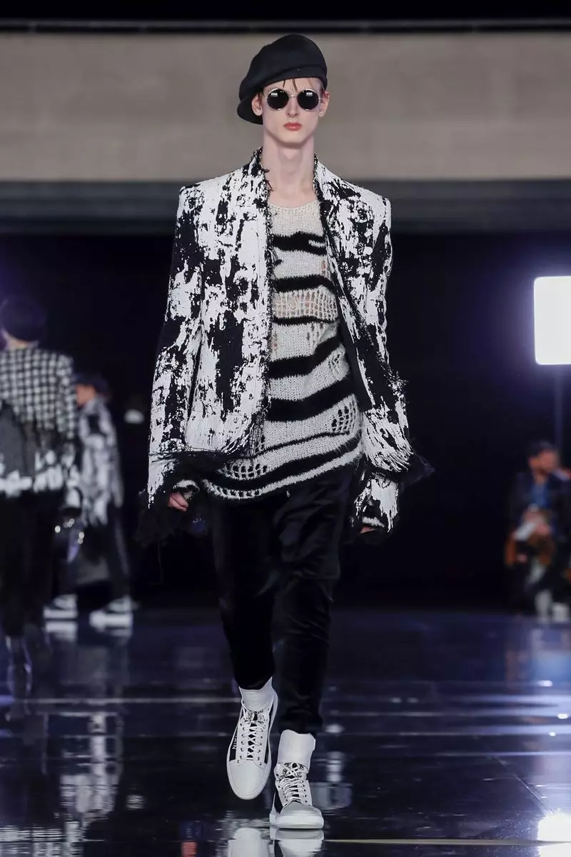 Balmain Homme Menswear isubu igba otutu 2019 Paris8