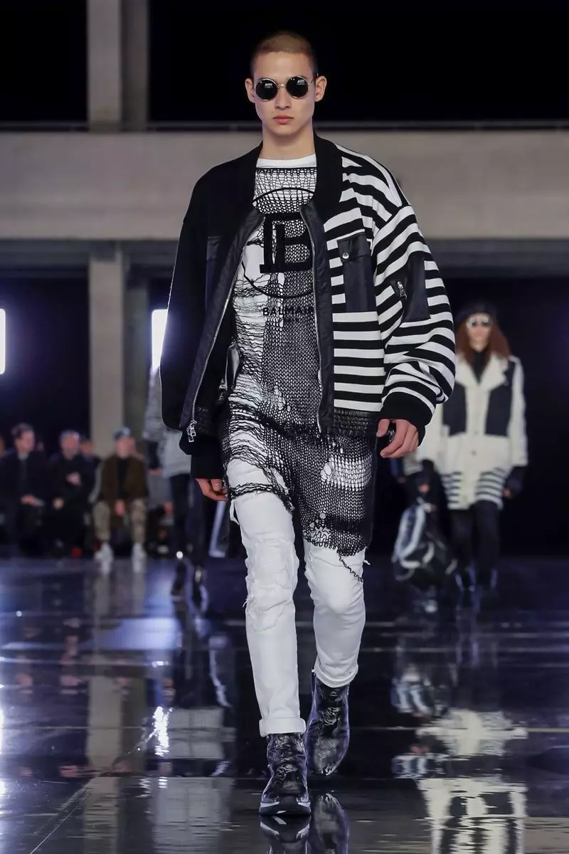 Balmain Homme Эркек кийимдери Күз-Кыш 2019 Paris89