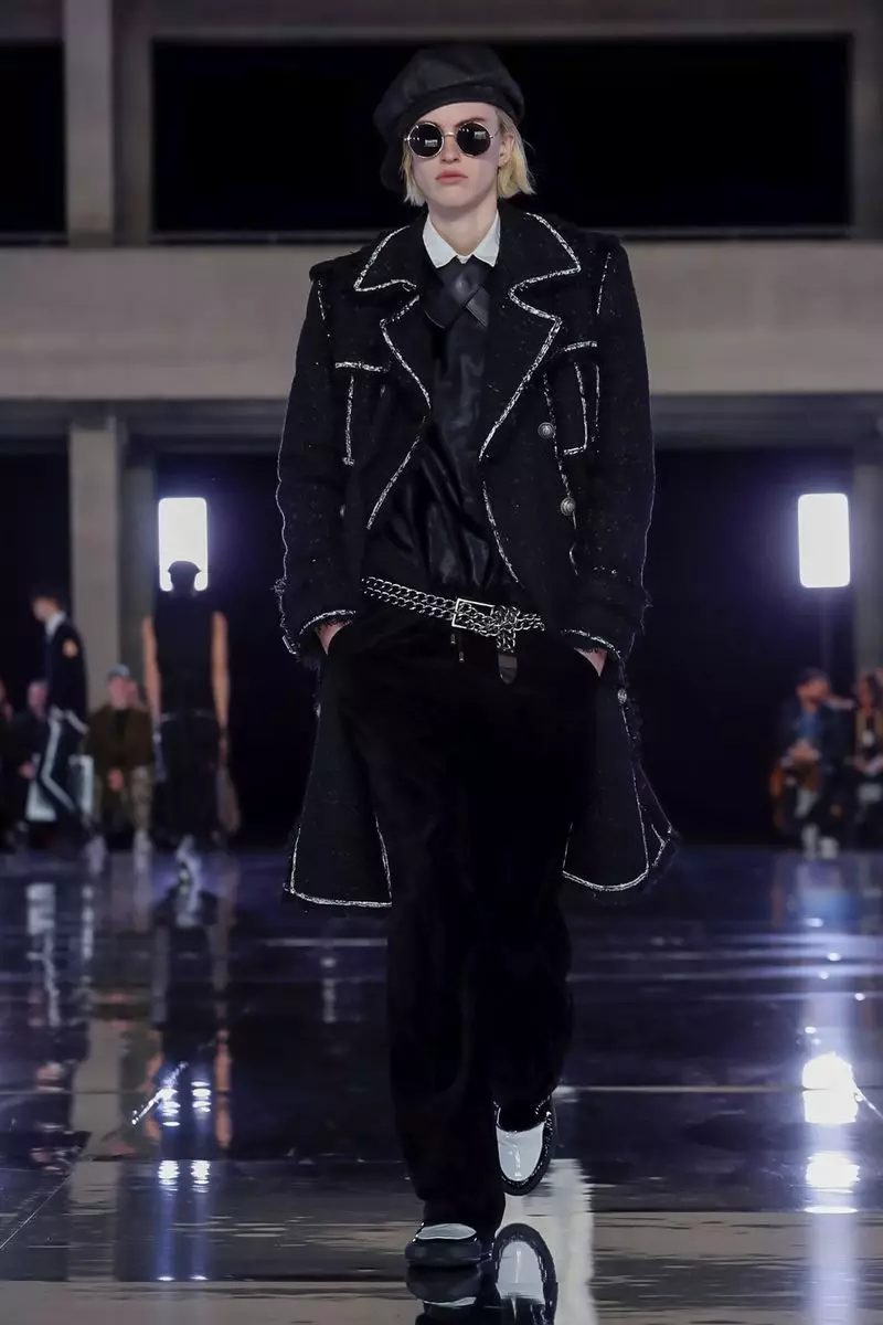 Balmain Homme Herretøj Efterår Vinter 2019 Paris91