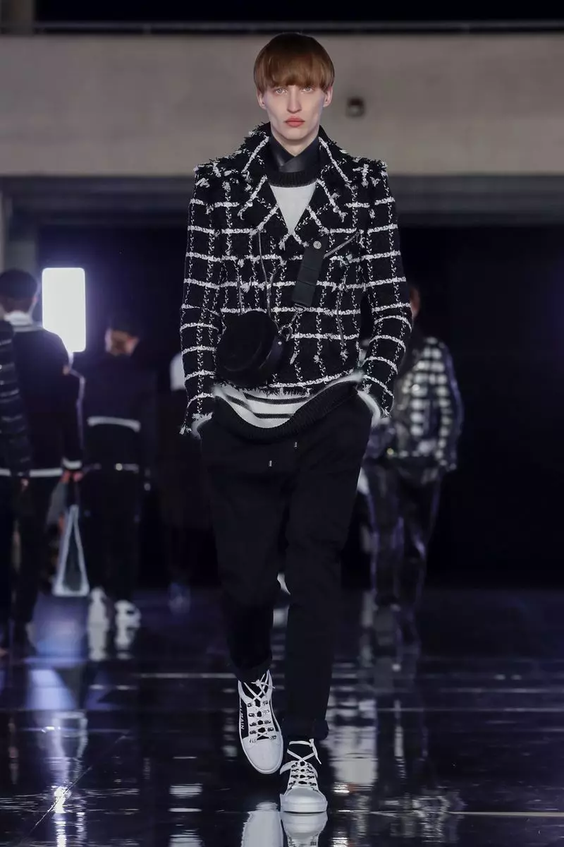 Balmain Homme herrafatnaður Haust Vetur 2019 París99