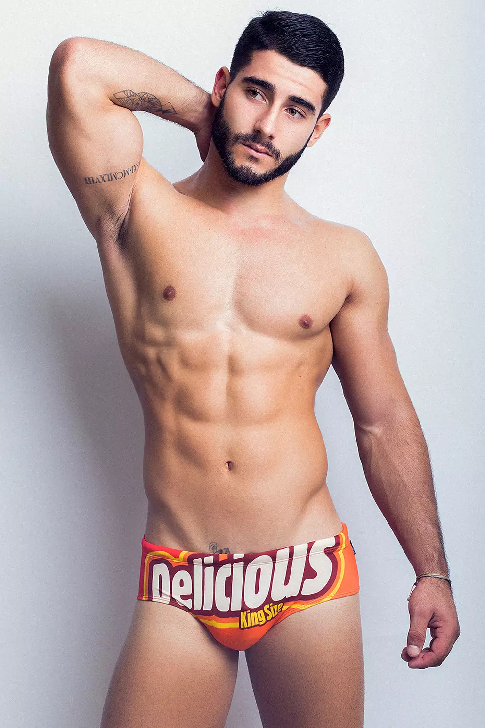 Juicy Spanish Models posing rau Adrián C. Martín