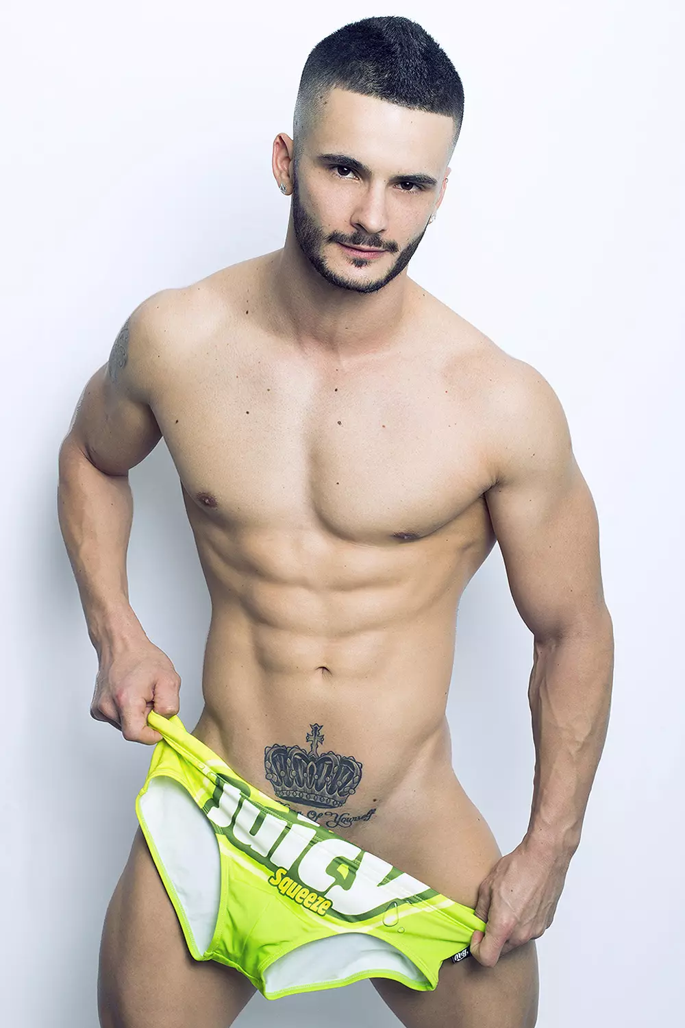 Juicy Spanish Models posing rau Adrián C. Martín