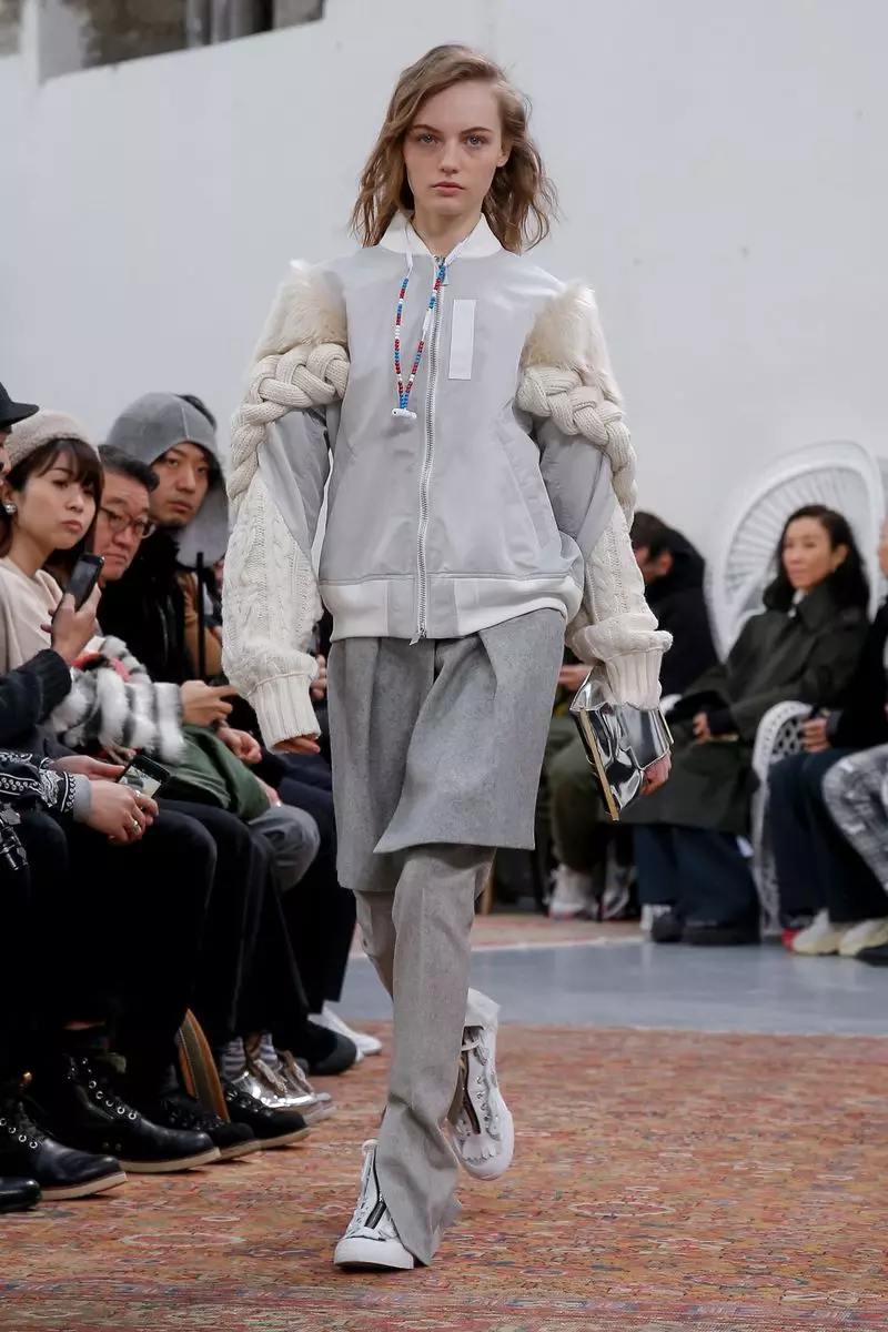 I-Sacai Menswear ekwindla ebusika ngo-2019 eParis1