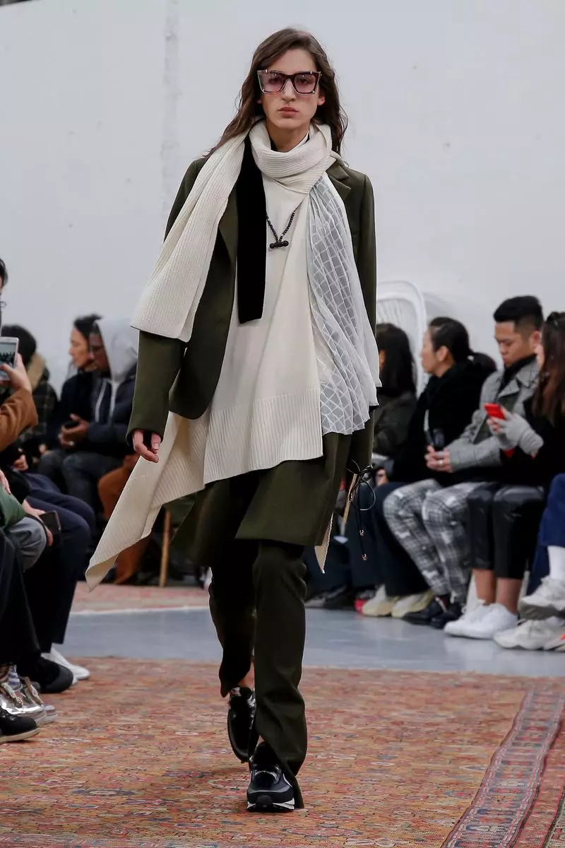 Sacai Menswear ဆောင်းရာသီ 2019 Paris12