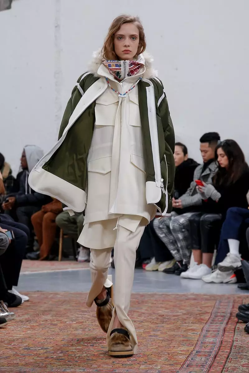 Sacai Menswear ဆောင်းရာသီ 2019 Paris14