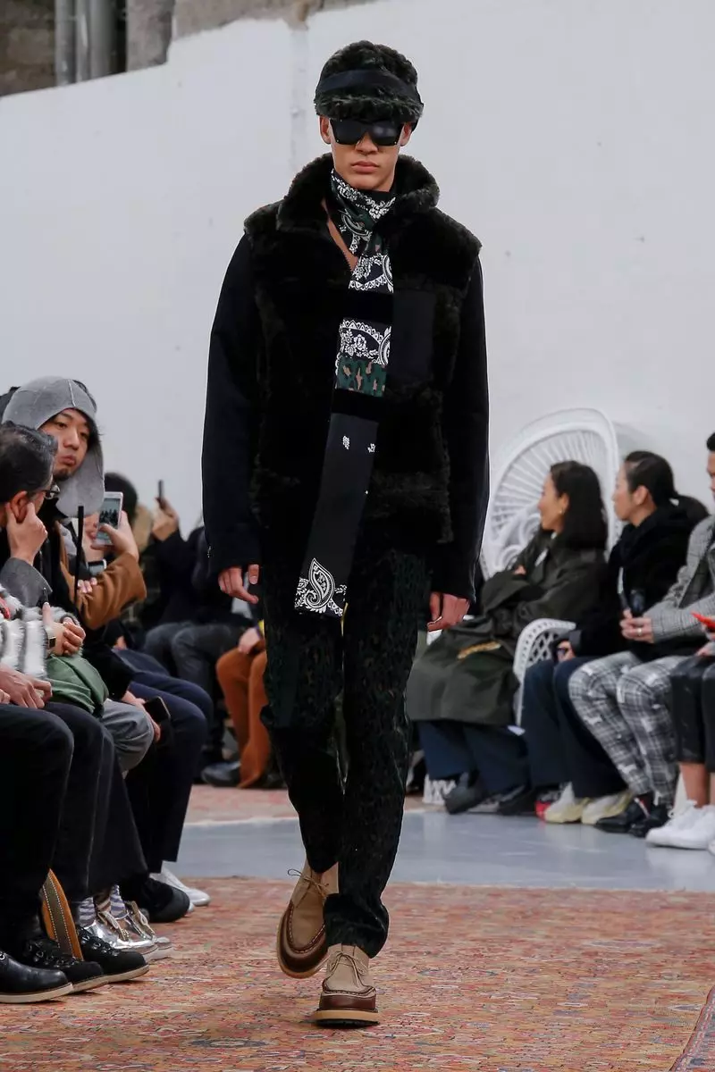 Sacai Menswear Fall Winter 2019 Paris18