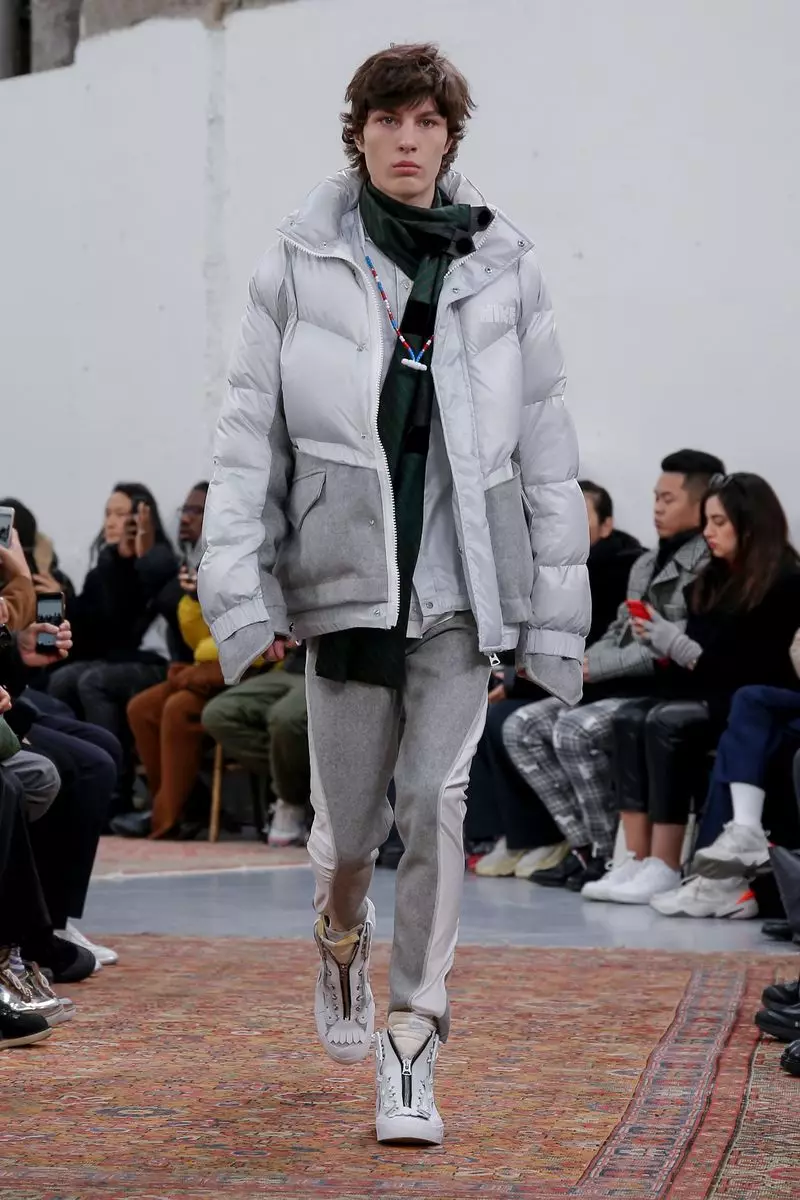 Sacai Menswear ဆောင်းရာသီ 2019 Paris2