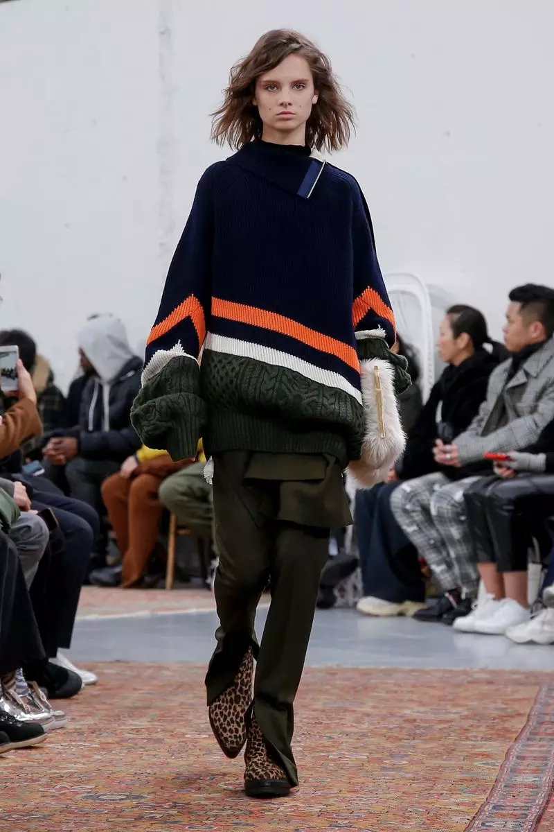 Sacai Menswear ဆောင်းရာသီ 2019 Paris43