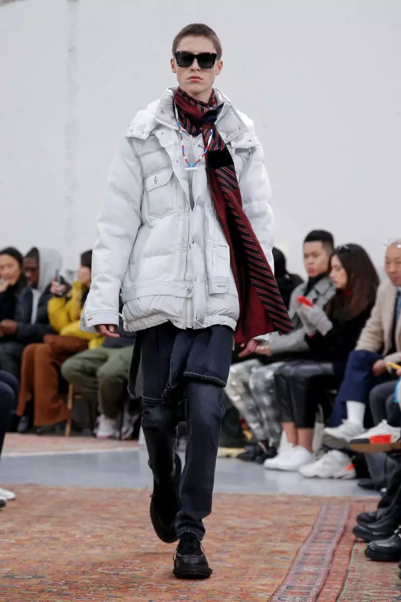 Sacai Menswear ဆောင်းရာသီ 2019 Paris57