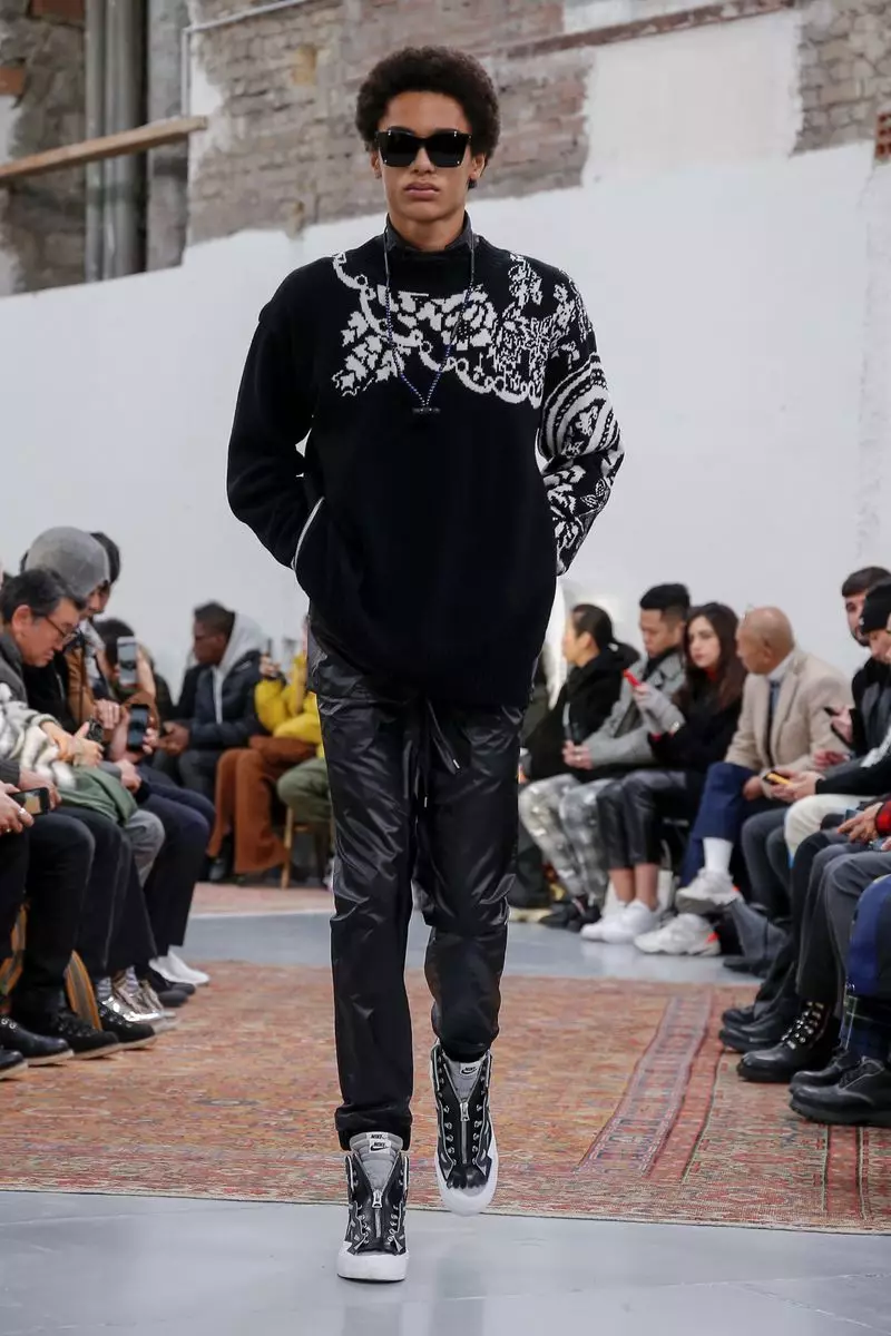 Sacai Menswear ဆောင်းရာသီ 2019 Paris61