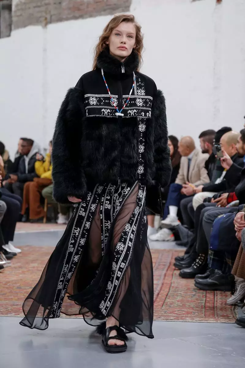 Sacai Menswear Syksy Talvi 2019 Paris64