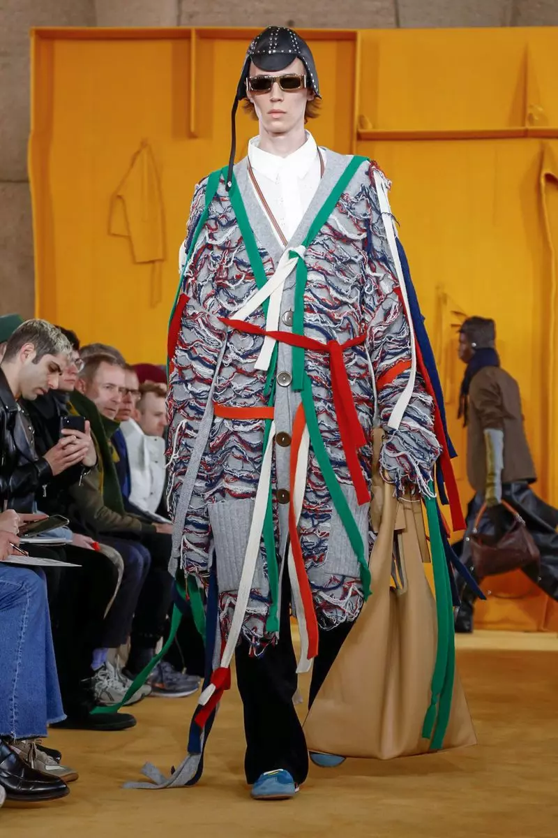 Loewe Menswear ragrag Usum tiis 2019 Paris11