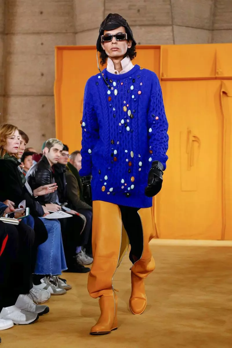 Loewe Menswear Rudens Žiema 2019 Paryžius22