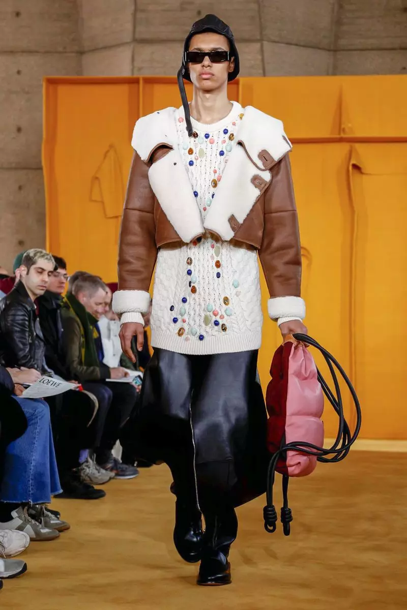 Loewe ерлер киімі күз-қыс 2019 Париж35