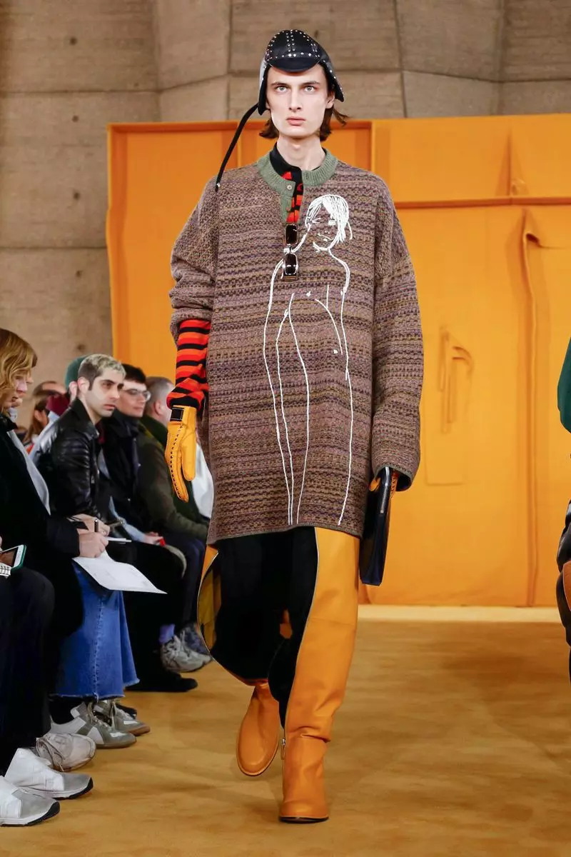 Loewe የወንዶች ልብስ ክረምት ክረምት 2019 Paris40