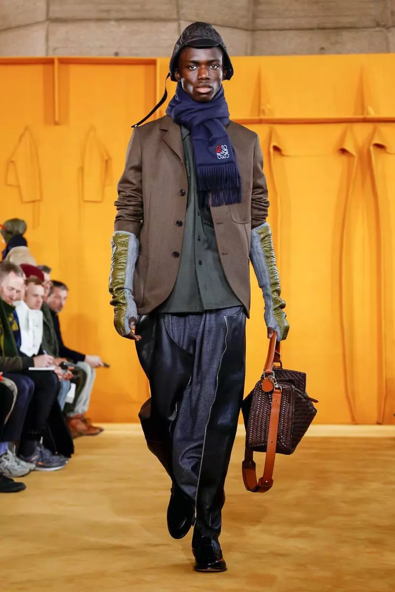 Loewe ерлер киімі күз-қыс 2019 Париж7