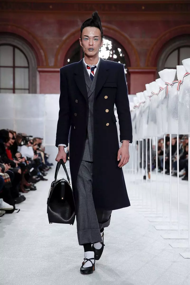 Pakaian Lelaki Thom Browne Musim Gugur Musim Sejuk 2019 Paris10