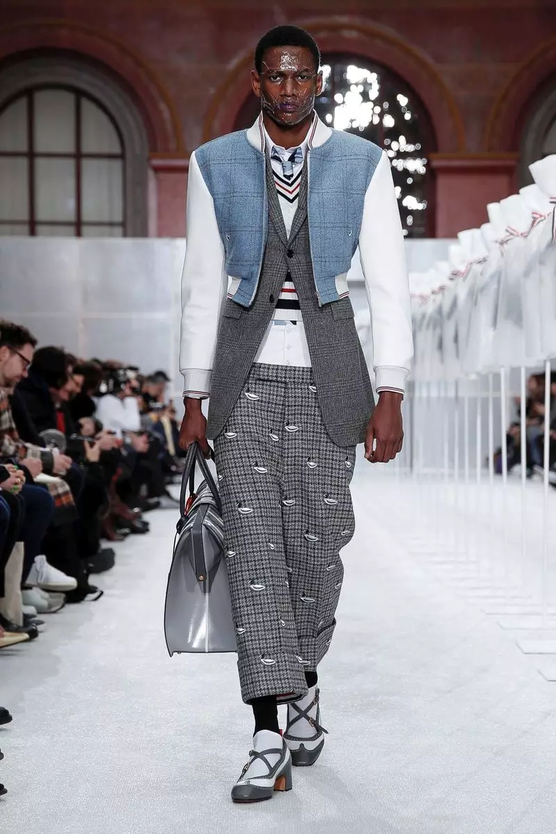 Мъжко облекло Thom Browne есен-зима 2019 Париж19