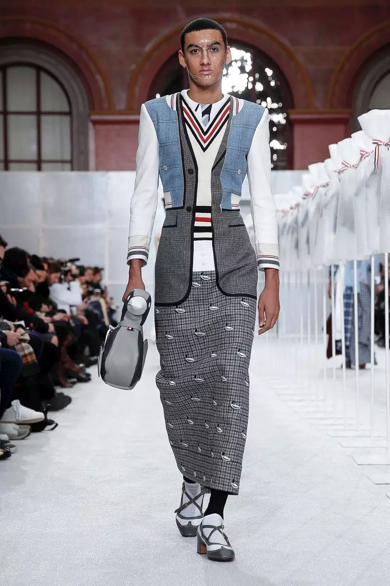 Ανδρικά ρούχα Thom Browne Φθινόπωρο Χειμώνας 2019 Παρίσι20