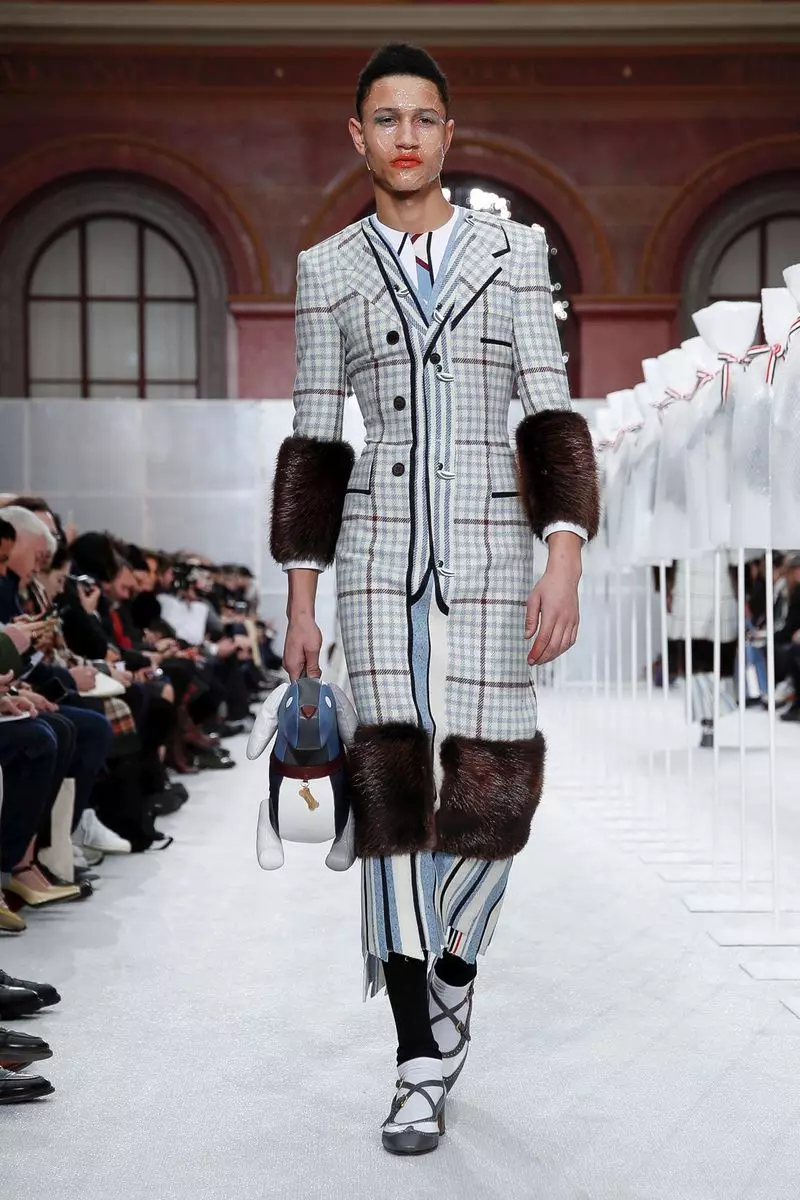 ملابس رجالية من Thom Browne لخريف وشتاء 2019 Paris23