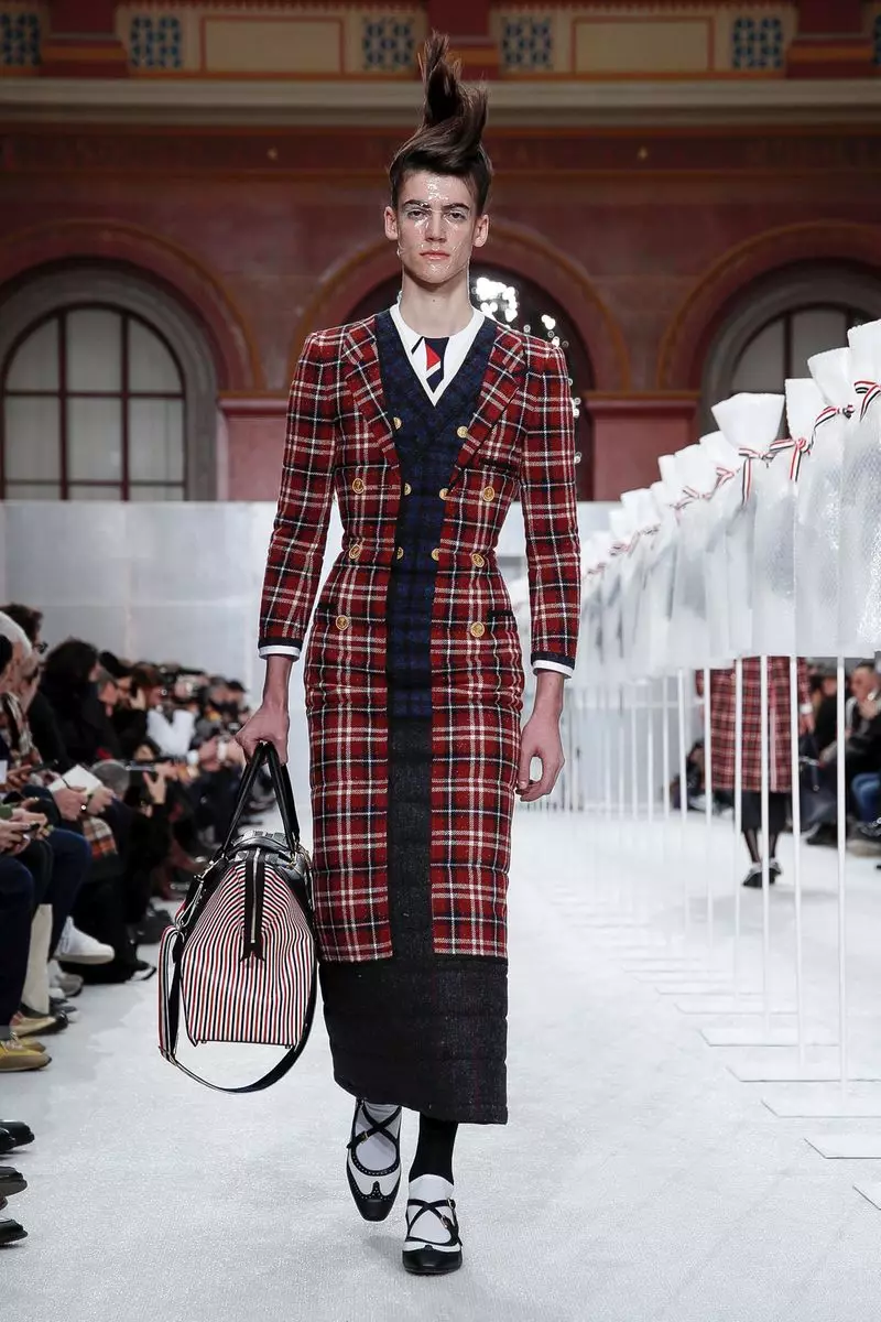 Thom Browne Menswear eWsika ebusika ngo-2019 eParis26