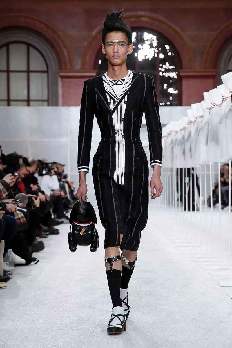 Thom Browne Erkek Giyim Sonbahar Kış 2019 Paris32