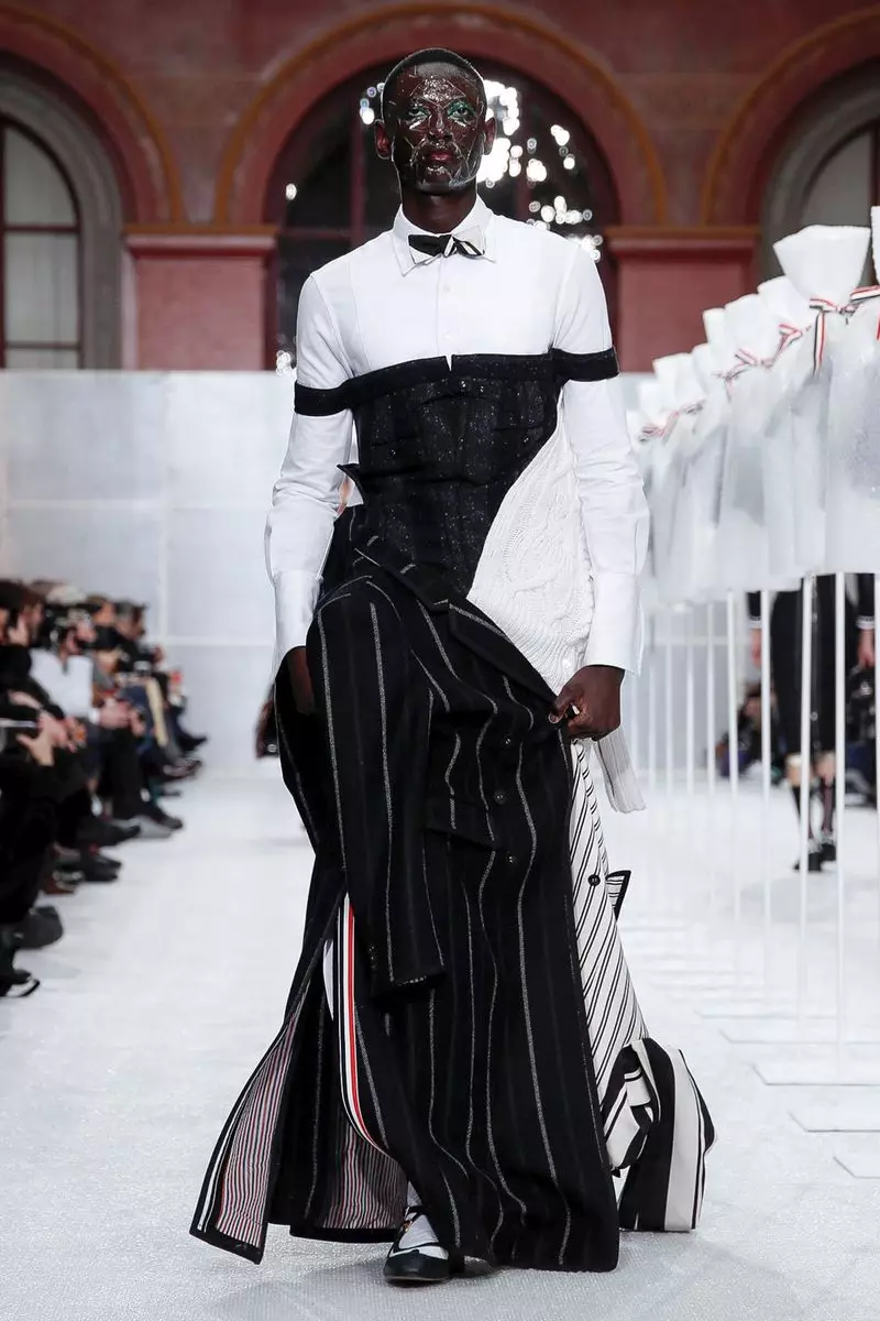 Thom Browne férfiruha, őszi tél 2019 Párizs33