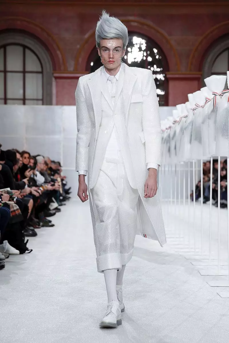 Thom Browne Herretøj Efterår Vinter 2019 Paris37