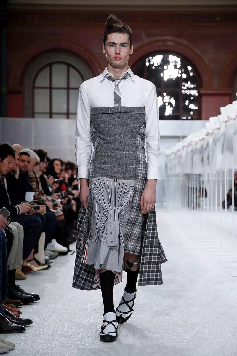 Imbracaminte pentru barbati Thom Browne toamna iarna 2019 Paris6