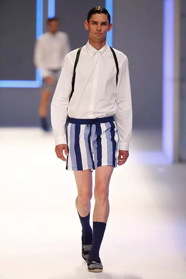 Punto Blanco Caij nplooj ntoos hlav 2016 Menswear Barcelona638