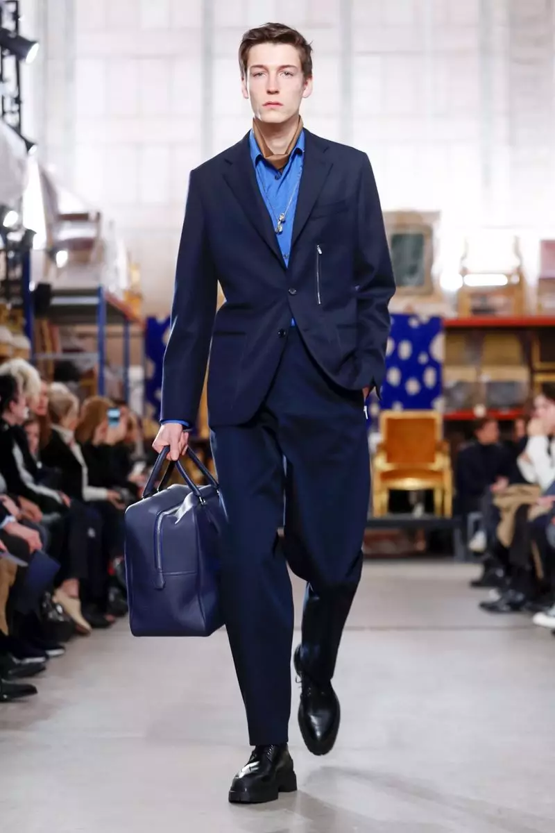 Hermes Menswear Syksy Talvi 2019 Pariisi14