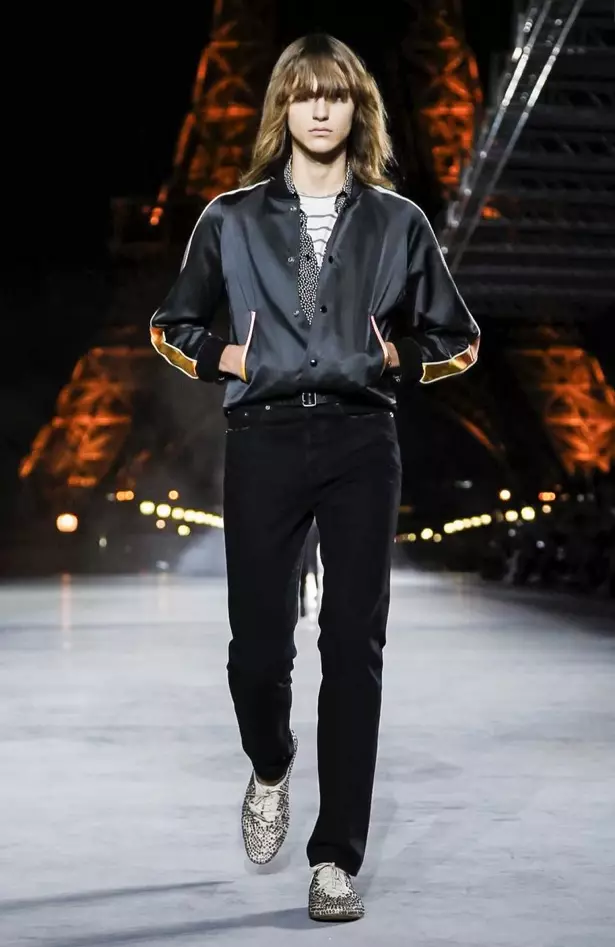 SAINT LAURENT ត្រៀម​ខ្លួន​សម្រាប់​ពាក់​រដូវ​ផ្ការីក​ឆ្នាំ 2018 PARIS12