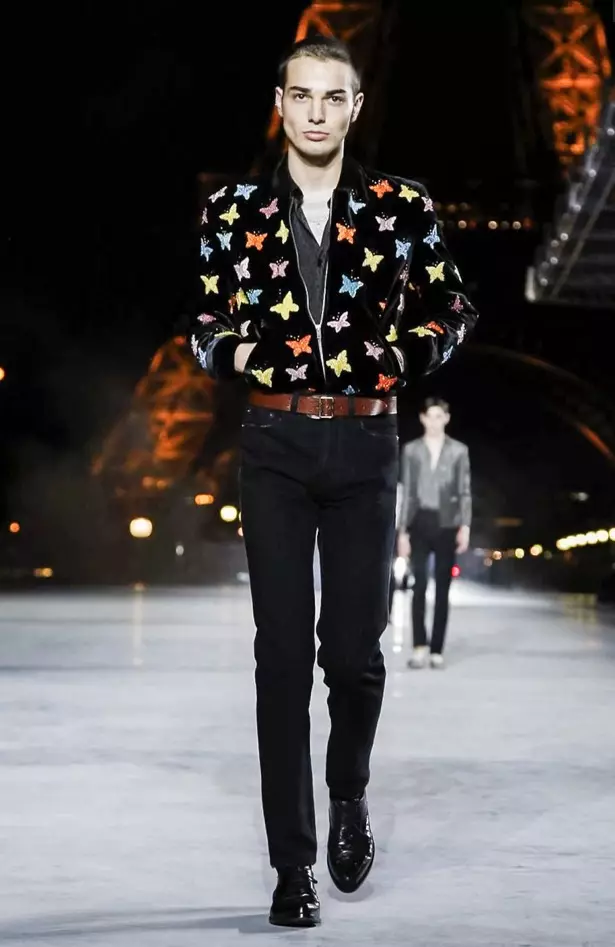 SAINT LAURENT KLAAR OM LENTE ZOMER 2018 PARIS TE DRAGEN13