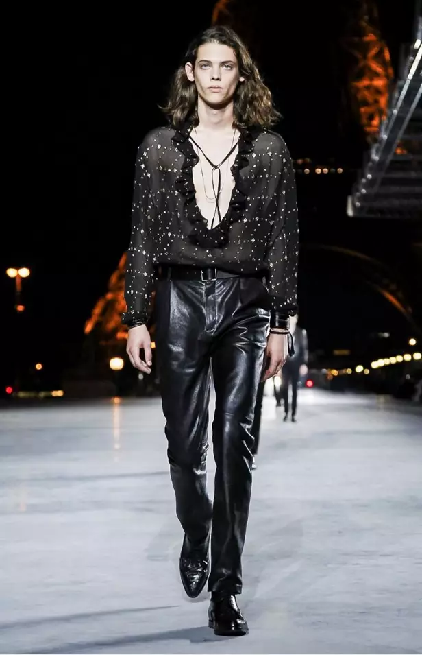 SI SAINT LAURENT READY TO SUOT SPRING SUMMER 2018 PARIS3