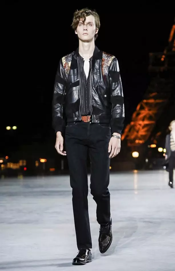 SAINT LAURENT მზადაა ატაროს 2018 წლის გაზაფხული ზაფხული PARIS5