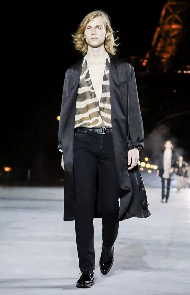 SAINT LAURENT 2018KO UDABERRI UDAKO JANTZEKO PREST PARIS7