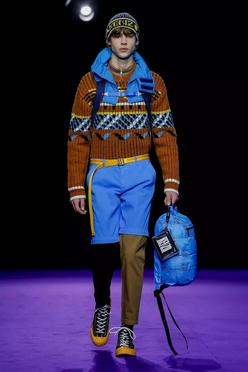 Kenzo Hombre y Mujer Otoño Invierno 2019 Paris66