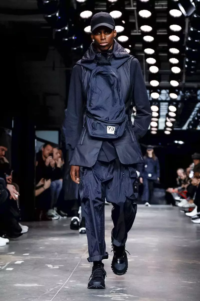 Y-3 Maza & Mata Faɗuwar hunturu 2019 Paris14