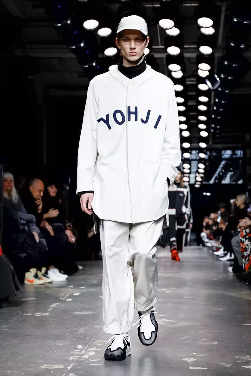 Y-3 karlar og konur Haust Vetur 2019 París23