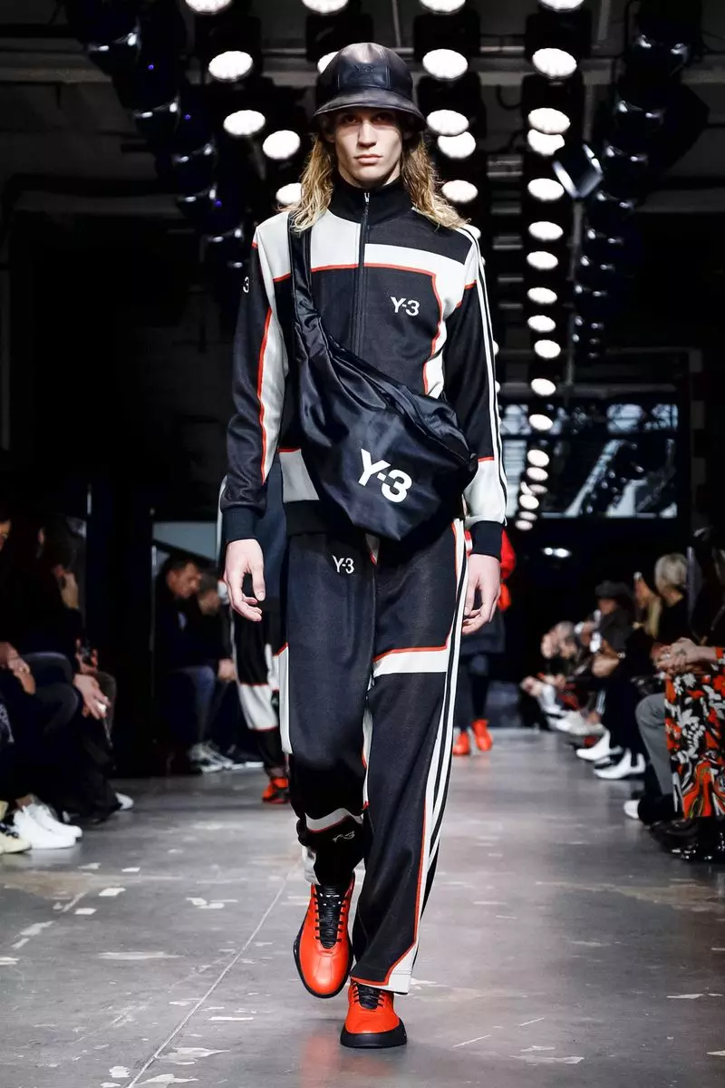 Y-3 Ир-атлар һәм хатын-кызлар Кышкы 2019 Париж25