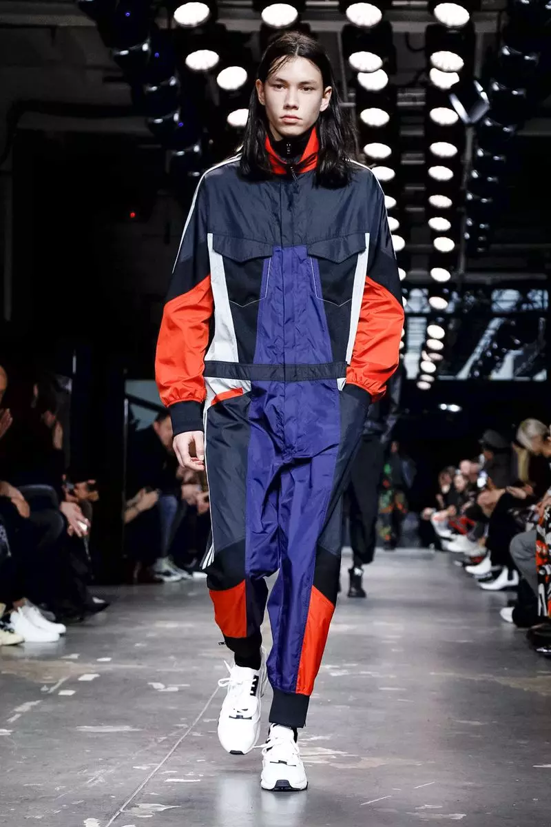 Y-3 남성 및 여성 가을 ​​겨울 2019 Paris33