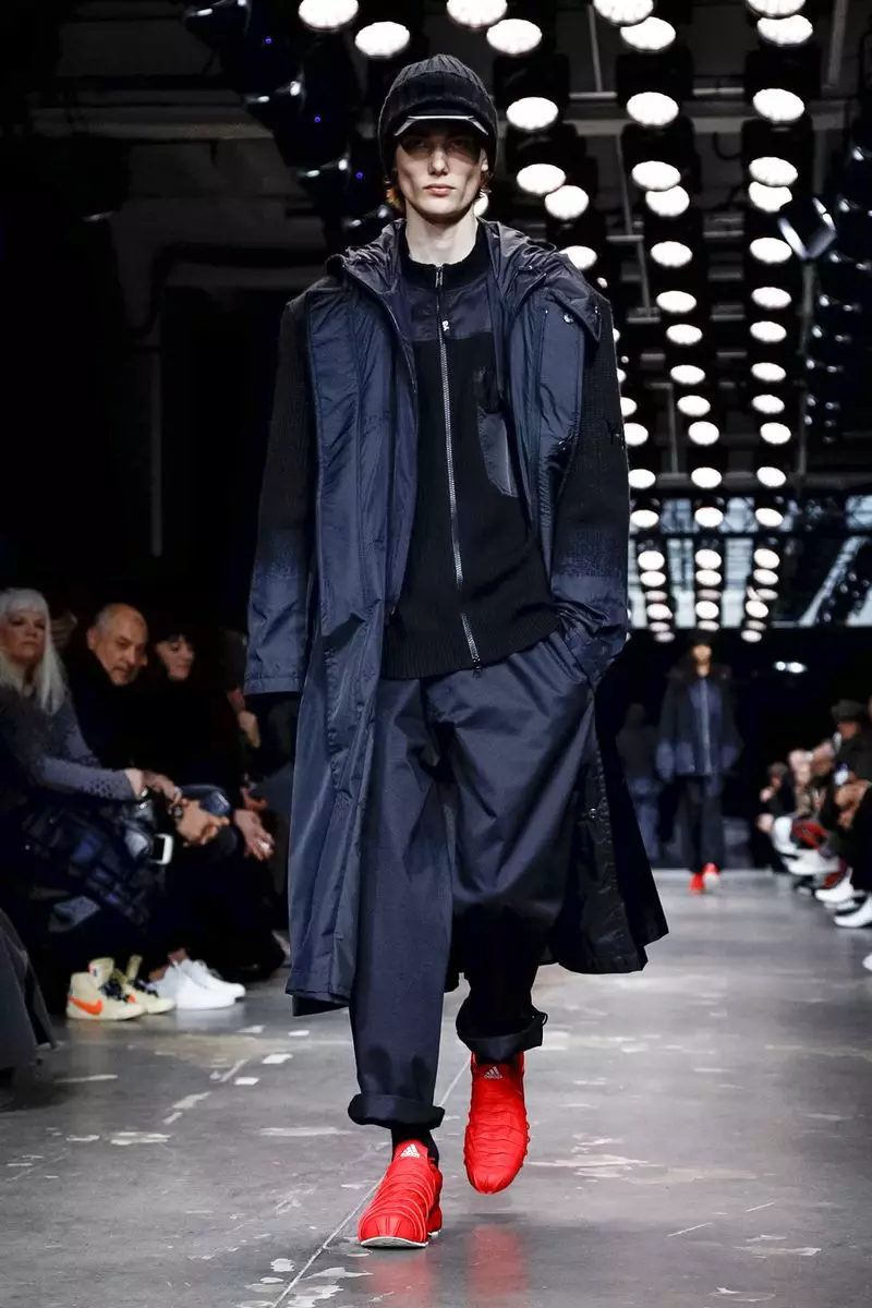 Y-3 Ир-атлар һәм хатын-кызлар Кышкы 2019 Париж4