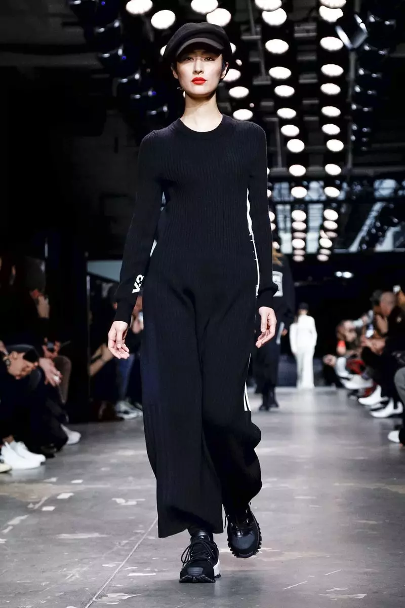 Y-3 남성 및 여성 가을 ​​겨울 2019 Paris7