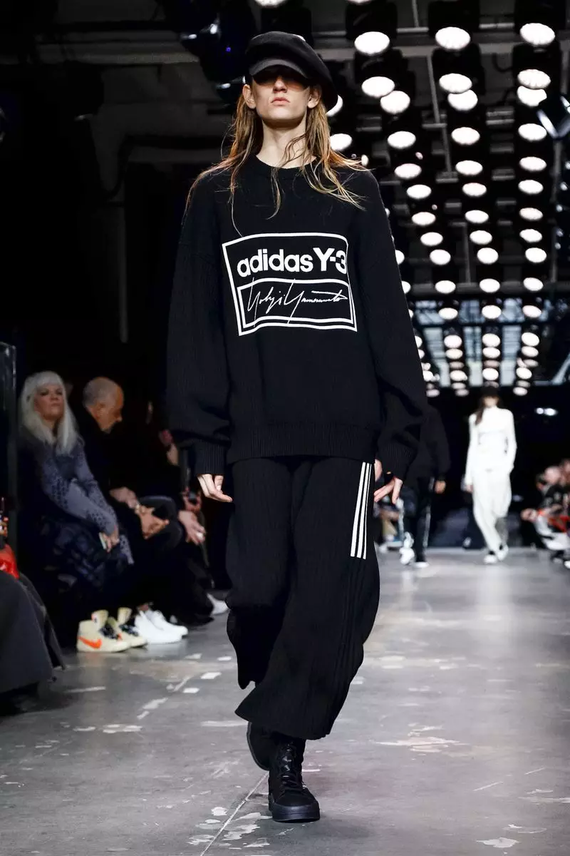 Y-3 Heren & Dames Herfst Winter 2019 Parijs8