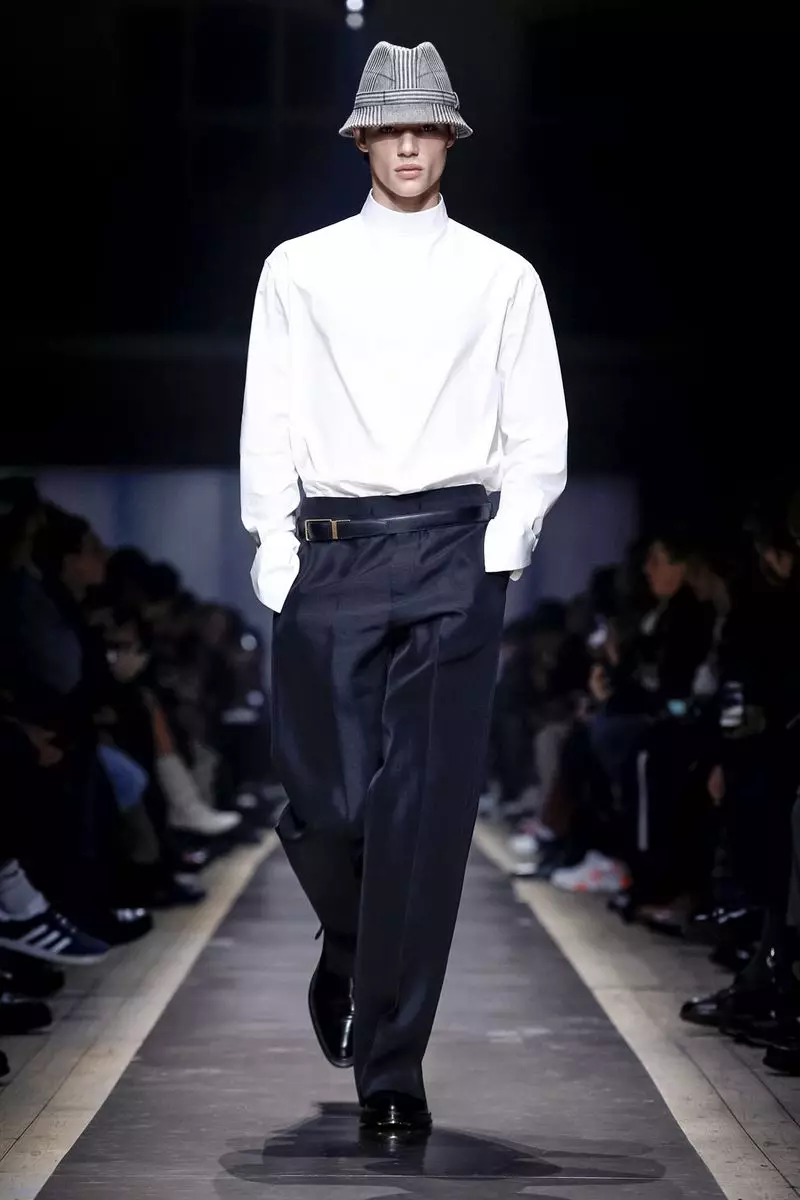 Dunhill Menswear Isubu Igba otutu 2019 Paris1